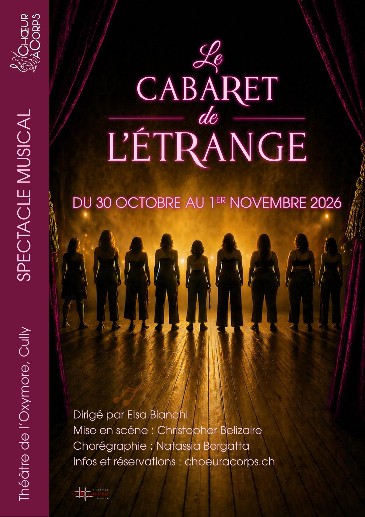 Affiche Le Cabaret de l'étrange